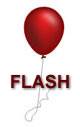 moving a balloon in Flash