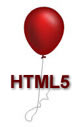 moving a balloon in HTML5